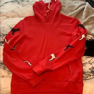 Red PINK hoodie